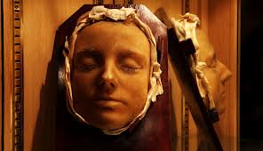 Ghostly death mask Mary Queen of Scots