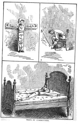 Sex in the Seance Room and the Summerland Members of the Spiritualist Eddy family tied up during seances. From People from the Other World by Henry Steel Olcott