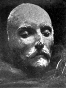 "Attend, ye braves!" Shakespeare Speaks from the Beyond The so-called "Shakespeare death mask."