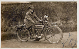 Harold Wilbert, Royal Engineers despatch rider. http://www.nam.ac.uk 