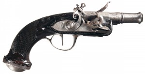An early French flintlock pistol. From http://www.icollector.com