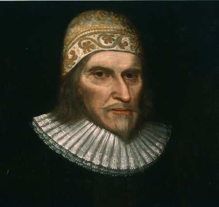 Portrait of Humphrey Chetham, from the library reading room