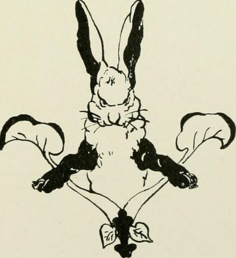 This is not a rabbit to be trifled with. c. 1900
