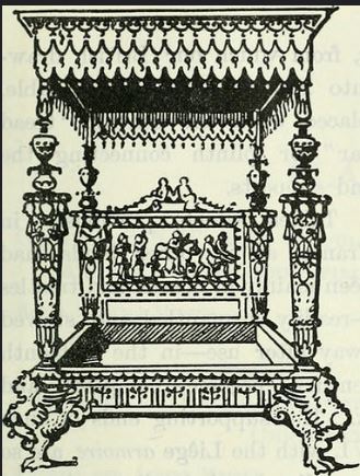jacobean 4 poster bed