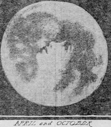 April and October Madonna in the Moon