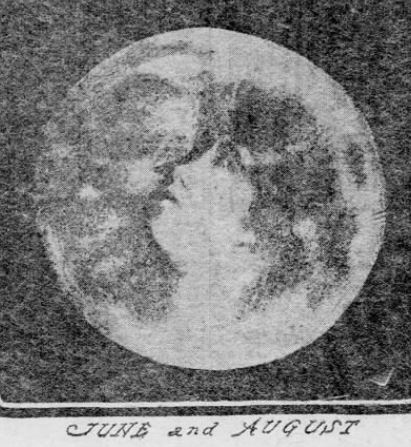 June and August Madonna in the Moon