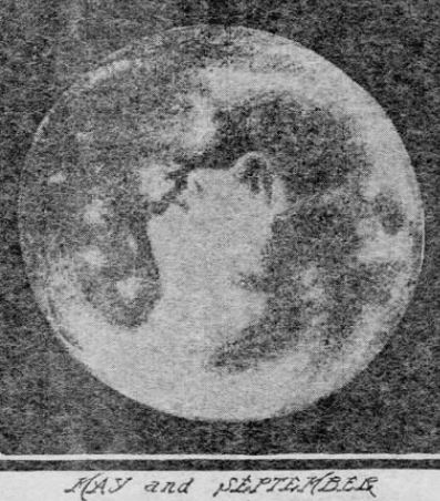 May and September Madonna in the Moon