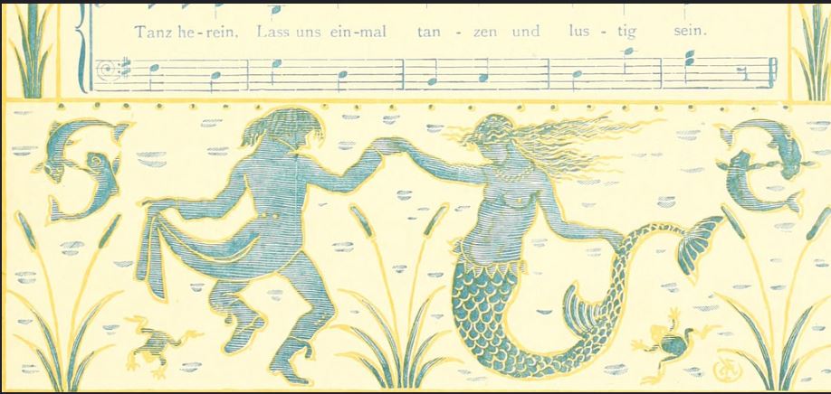 Walter Crane, The Mermaid Dance, c. 1880s