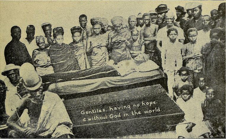 1907 fetish priest funeral