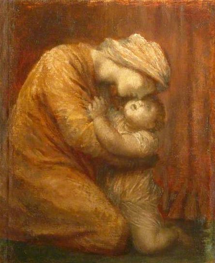 Mother and Child, George Frederic Watts, c. 1903 http://www.bbc.co.uk/arts/yourpaintings/paintings/mother-and-child-13241