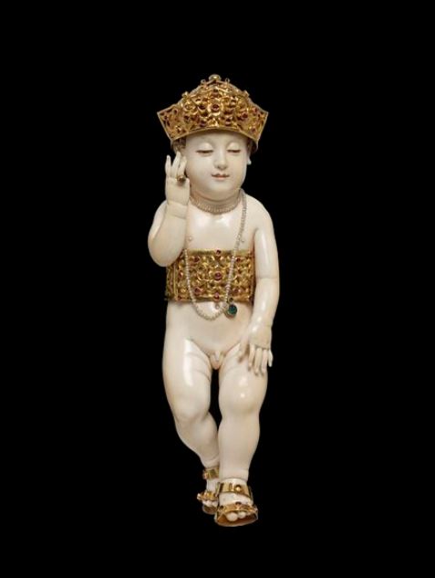 The Burmese Bambino Buddha http://collections.vam.ac.uk/item/O451098/image-of-the-infant-christ-object/