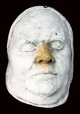 A Ghost With the Smell of a Charnel-house Death mask of an unknown man. http://www.christies.com/lotfinder/lot/two-19th-century-death-mas-4369046-details.aspx?from=searchresults&intObjectID=4369046&sid=76537c35-cb40-428b-92bd-9183e42eb260